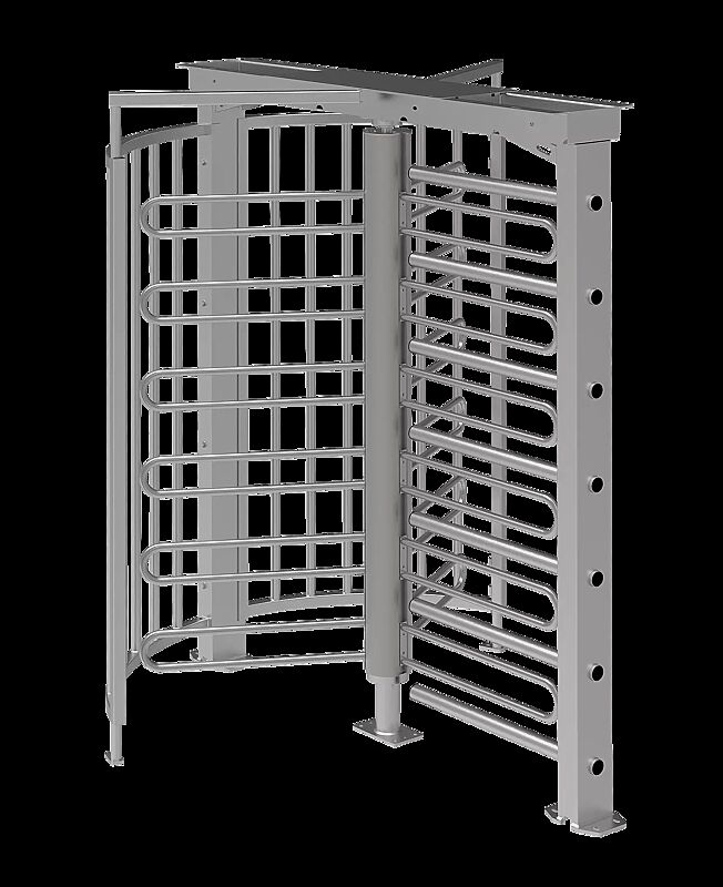 Drehkreuz LARDOS, zum Aufdübeln, ohne Bodenrahmen, ohne Übersteigschutz, feuerverzinkt