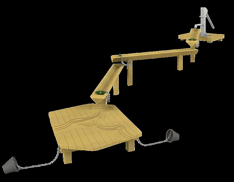 Wasserspielplatz NAHLA, Komplettangebot 2