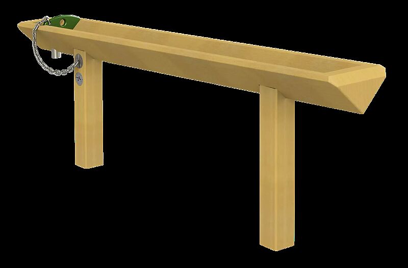 Wasserrinne mit einem Wasserlauf