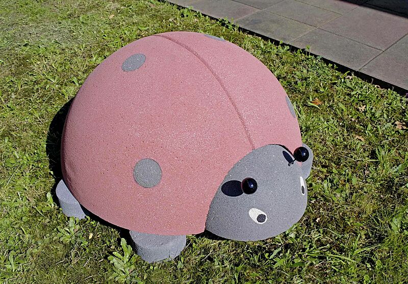 Klettertier KÄFERCHEN aus Betonwerkstein