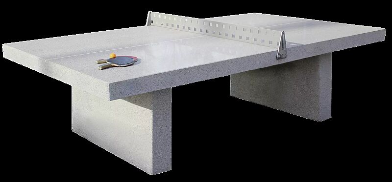 Tischtennisplatte POKE mit geschlossenen Füßen