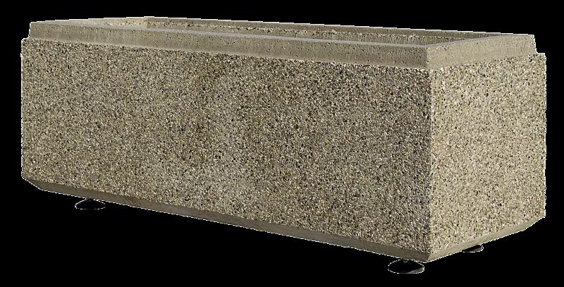 Pflanzbehälter RECTANGULAR, in sand