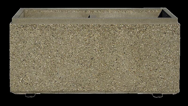 Pflanzbehälter RECTANGULAR, in sand
