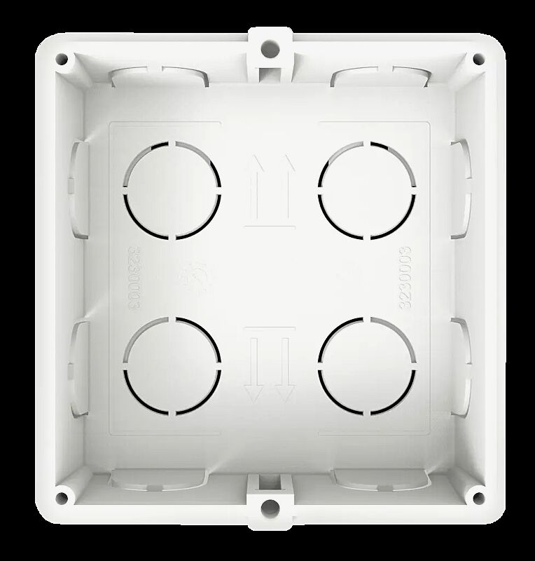 Modulare Außenstation LAURIS, Unterputzkasten für 1 Modul