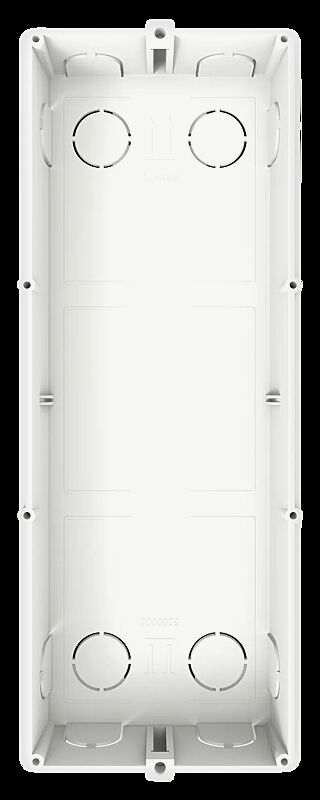 Modulare Außenstation LAURIS, Unterputzkasten für 3 Module