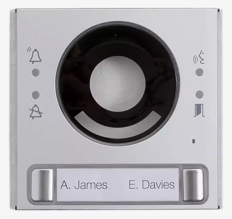 Audio/Videomodul mit Statusanzeige LAURIS, mit 2 Klingeltastern