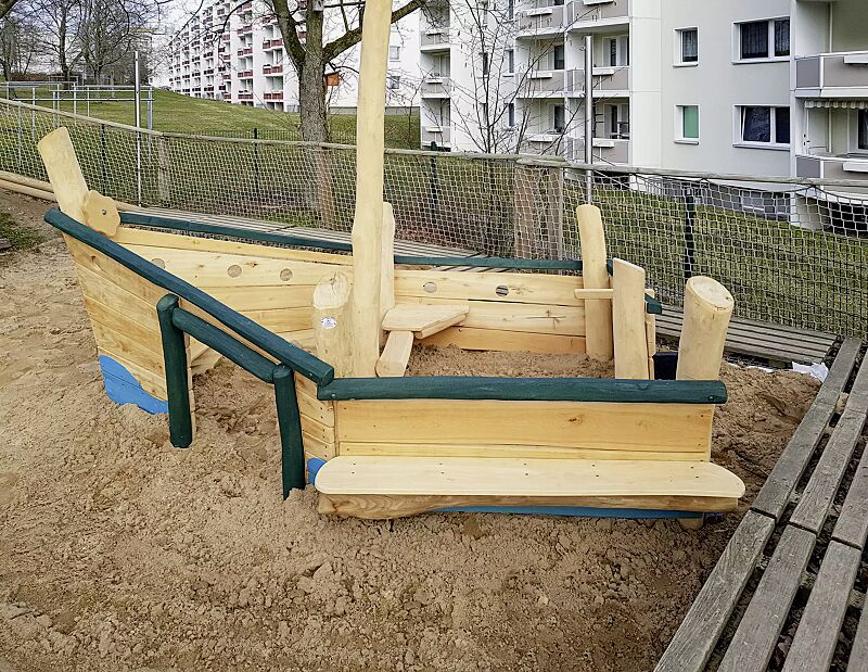 Sandspielschiff DANKO