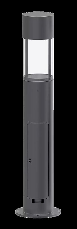 Pollerleuchte SAGONE in DB 703 eisenglimmer