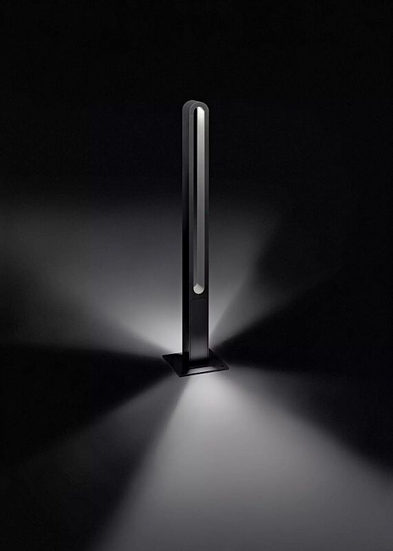 Pollerleuchte BARR mit Rundkopf, zum Aufdübeln