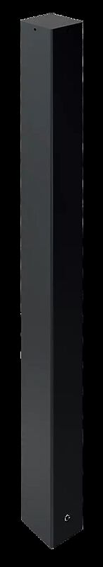 Poller PALENCIA, 80 x 80 mm, zum Einbetonieren, in RAL 7016 anthrazitgrau