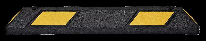 Leitbalken LIMNOS, schwarz mit gelben Reflexstreifen