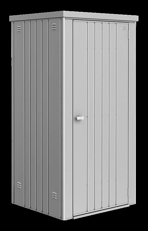 Geräteschrank NEUFELDEN, Modell 90, in silber-metallic