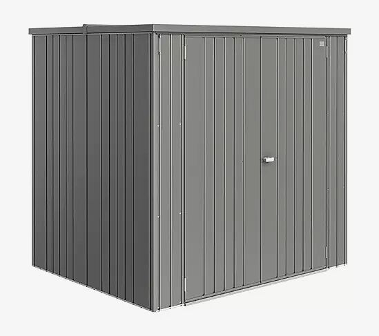 Geräteschrank NEUFELDEN, Modell 190 LARGE, in quarzgrau-metallic