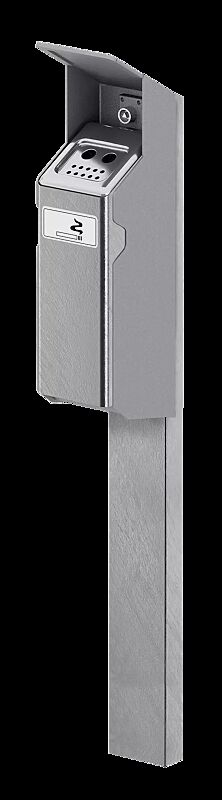 Ascher AVON mit Ständer zum Einbetonieren, feuerverzinkt