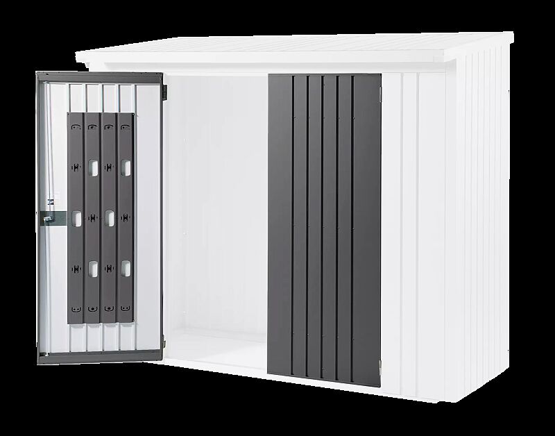 Türpaket für Geräteschrank WOODSTOCK® in quarzgrau-metallic