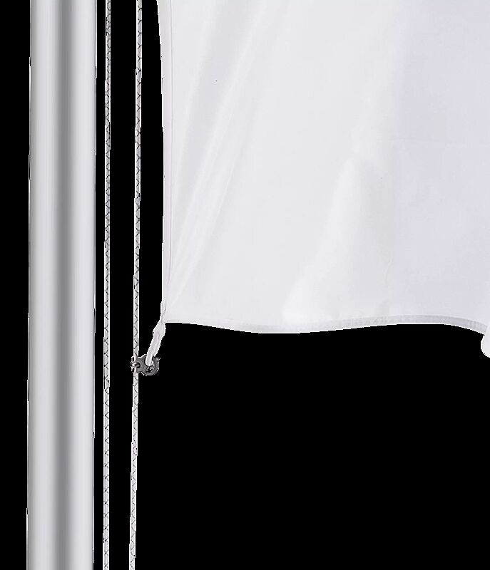 Detail: außenliegende Hissvorrichtung