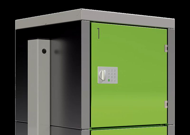 Detail: PIN-Code-Schloss