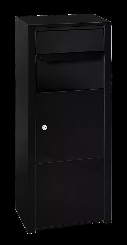 Brief- und Paketkasten DUNET in tiefschwarz