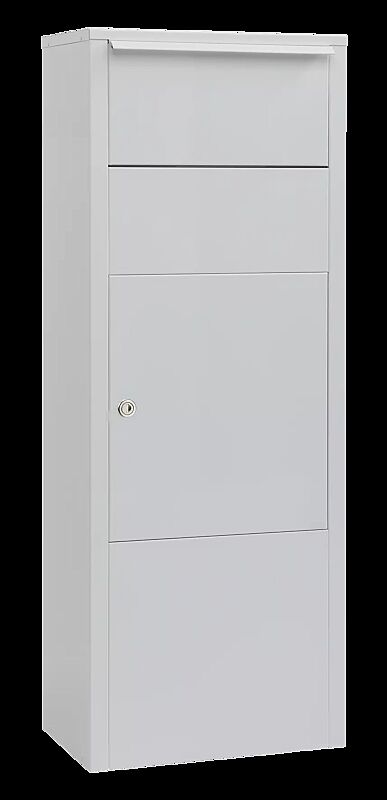 Brief- und Paketkasten AROZ in RAL 9016 verkehrsweiß glänzend