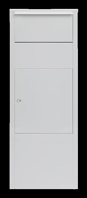 Brief- und Paketkasten AROZ in RAL 9016 verkehrsweiß glänzend