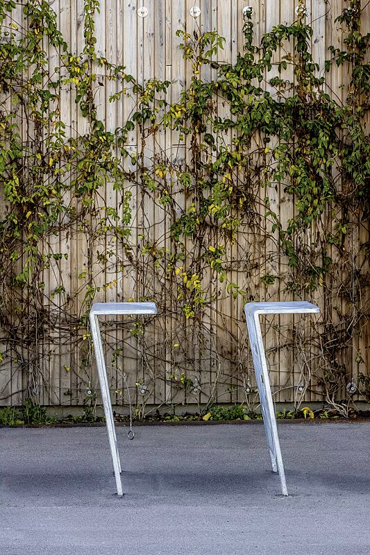 Anlehnbügel FARGO, feuerverzinkt