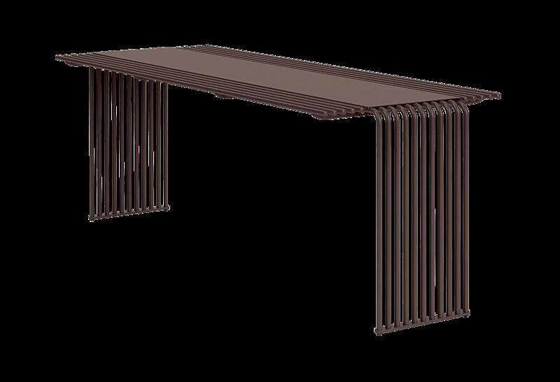 Tisch ANZIO in corten