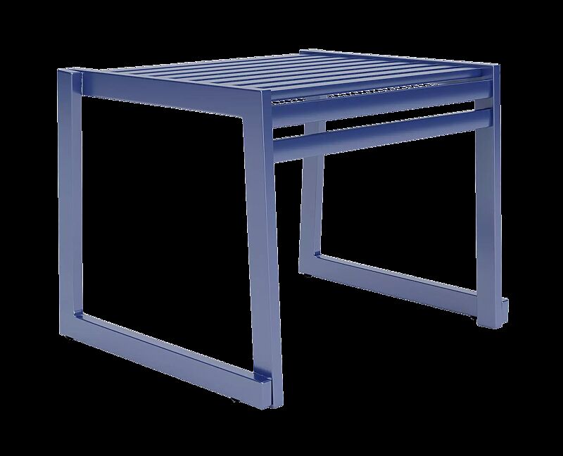 Sitz CORTINA ohne Rückenlehne, zum freien Aufstellen, in RAL 5023 fernblau