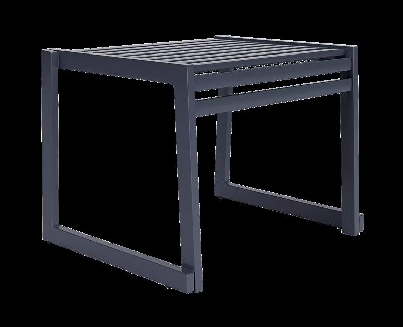 Sitz CORTINA ohne Rückenlehne, zum freien Aufstellen, in RAL 7024 graphitgrau