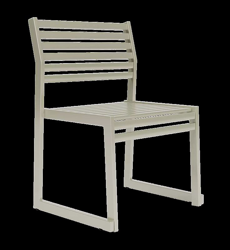 Sitz CORTINA mit Rückenlehne, zum freien Aufstellen, in RAL 7032 kieselgrau