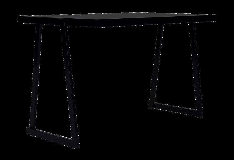 Tisch CORTINA, rechteckig, Breite 1200 mm, zum freien Aufstellen, in RAL 9005 tiefschwarz