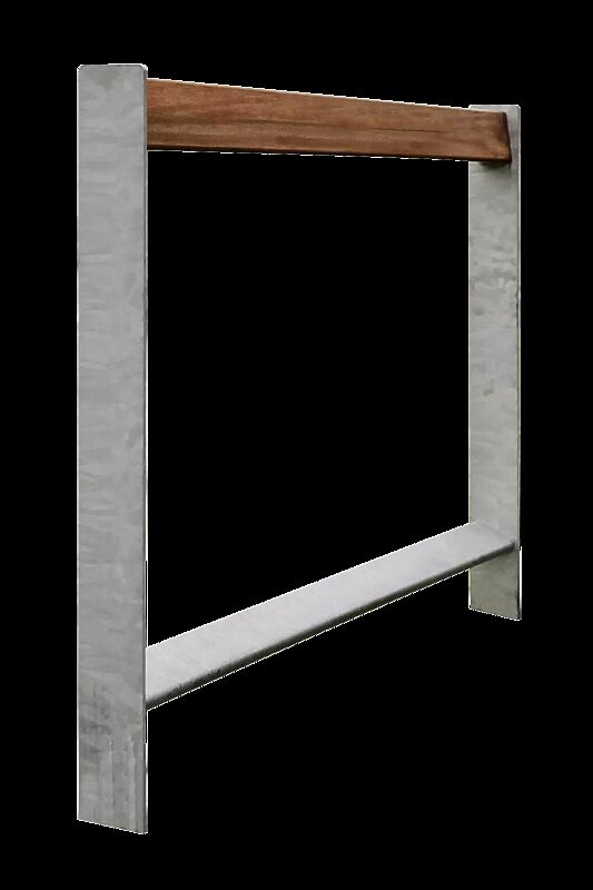 Ampeltrittbrett BORCH, Breite 1400 mm, feuerverzinkt