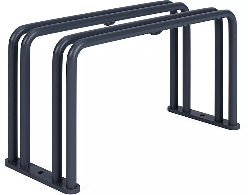 Fahrradständer ANZIO, 1 Stellplatz, in eisenglimmergrau