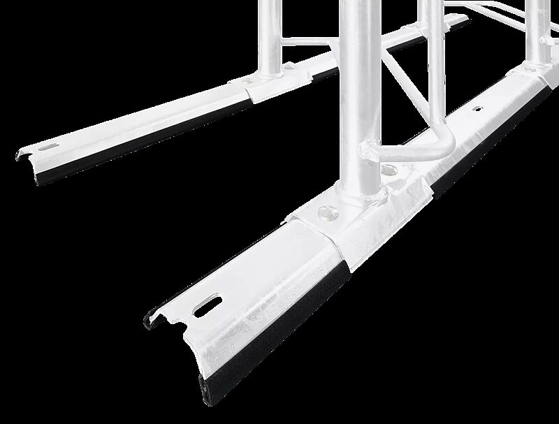 Kantenschutz für Trapezschienen in schwarz