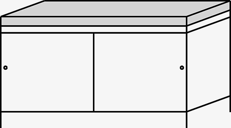 Fahrradhaus MULTIPORT®, Dachbreite x Dachtiefe 4030 mm x 2580 mm, mit Aluminium-Profil im Holzdekor