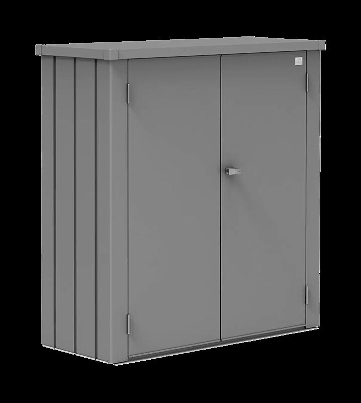 Geräteschrank ROMEO®, Modellgröße M, in quarzgrau-metallic
