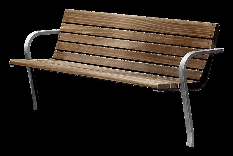 Seniorenbank JK1, Stahlteile feuerverzinkt