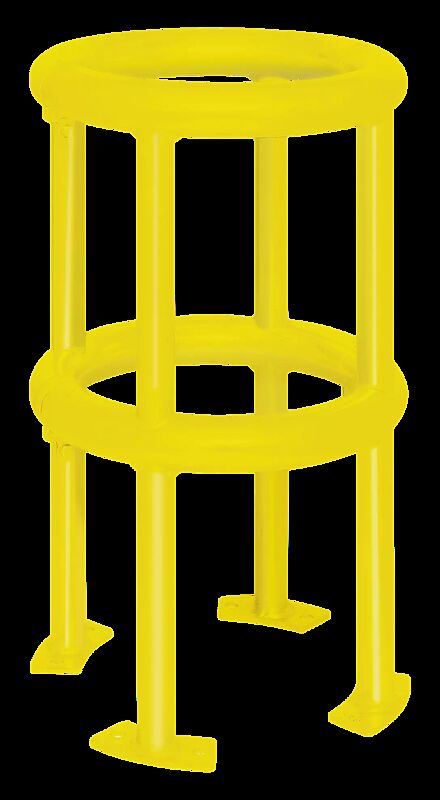Rohrschutzbügel ARDES, in RAL 1023 verkehrsgelb
