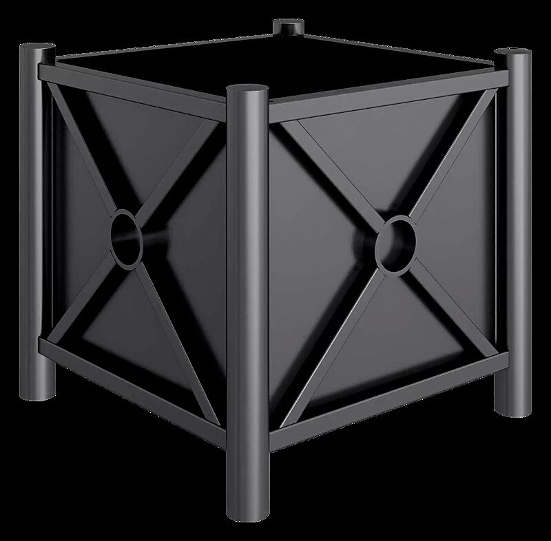 Pflanzbehälter HILSA mit Flachkopf und Diagonalstreben