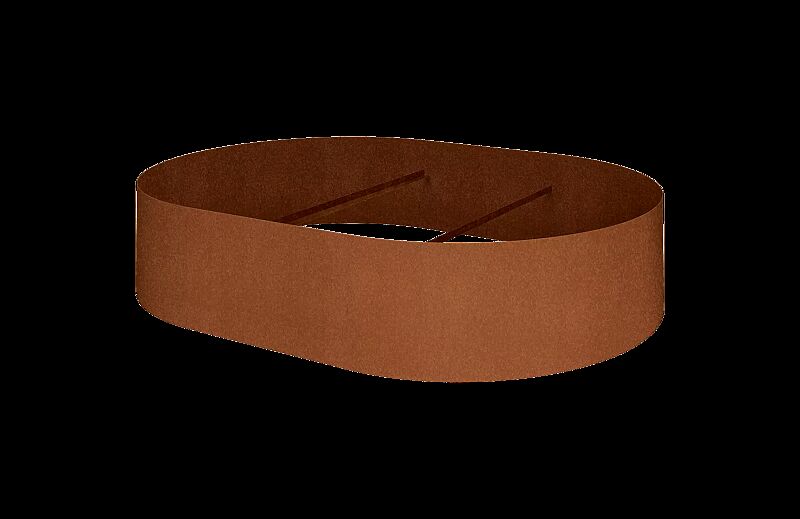 Pflanzbehälter MICROHAVEN aus Cortenstahl