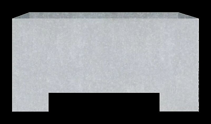 Pflanzbehälter ESKE, 400 Liter, feuerverzinkt