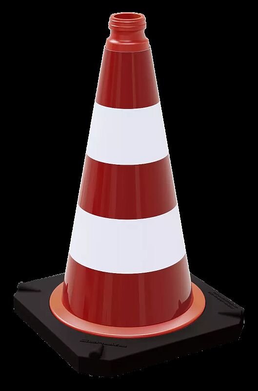 Leitkegel LAZ, Höhe 500 mm, Reflexfolie Typ 1