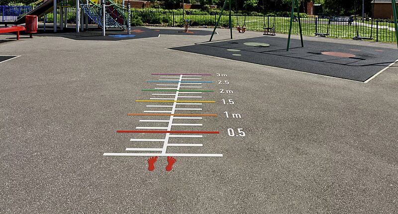 Thermoplastische Bodenmarkierung MAREEL