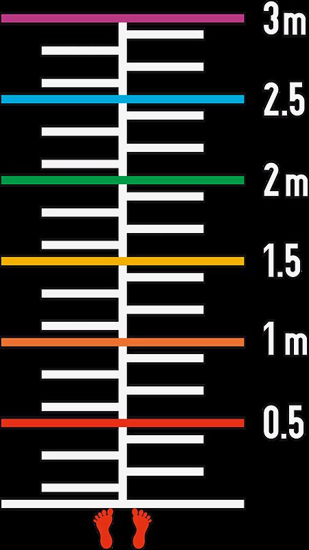 Thermoplastische Bodenmarkierung MAREEL
