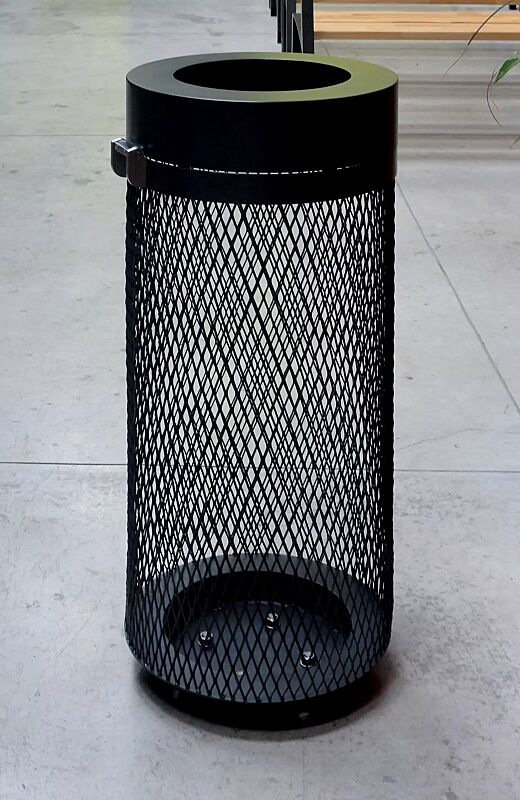 abfallbehaelter-aeroporto__shoKAT0043315 Abfallbehälter AEROPORTO in RAL 7016 anthrazitgrau