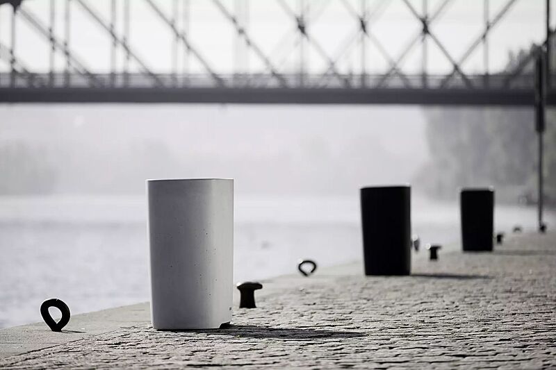 abfallbehaelter-better__shoKAT0053551 Abfallbehälter BETTER in hell- und dunkelgrau