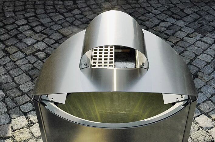 Ascher beim 50- bzw. 60-Liter-Standbehälter