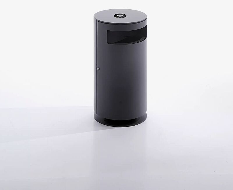 abfallbehaelter-cima__shoKAT0018566 Abfallbehälter CIMA Ascher, in RAL 7016 anthrazitgrau