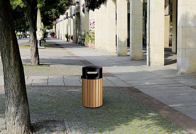 Abfallbehälter CORBY, 40 Liter