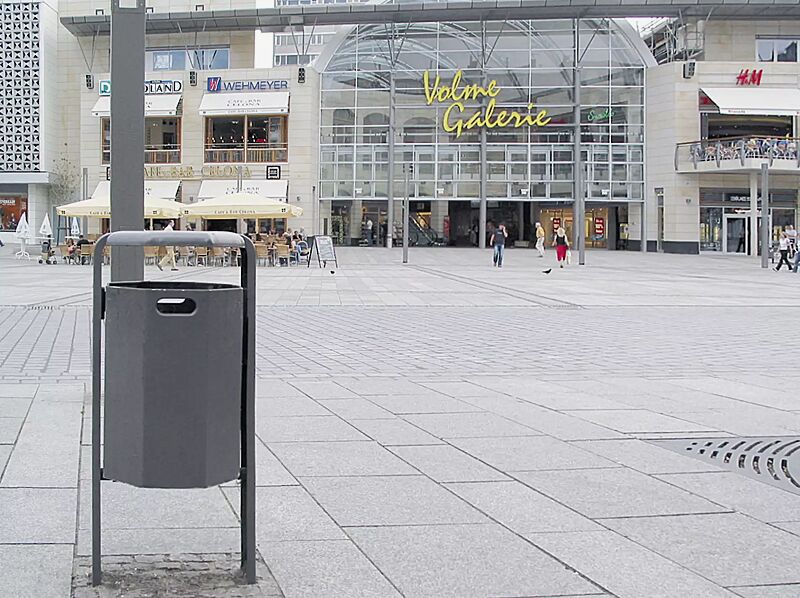 abfallbehaelter-coventry__shoKAT0000590 Abfallbehälter COVENTRY, zum Einbetonieren, in DB 703 eisenglimmer