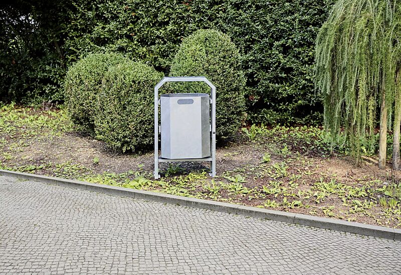 abfallbehaelter-devon__shoKAT0069555 Abfallbehälter DEVON zum Aufdübeln, feuerverzinkt